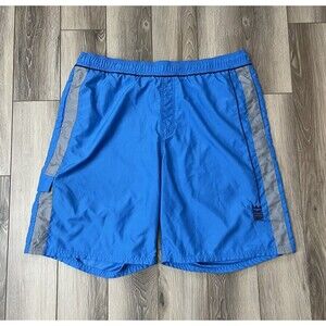 Nike Sportswear Blue Mesh Lined Swim Trunks Mens Sz 2XL